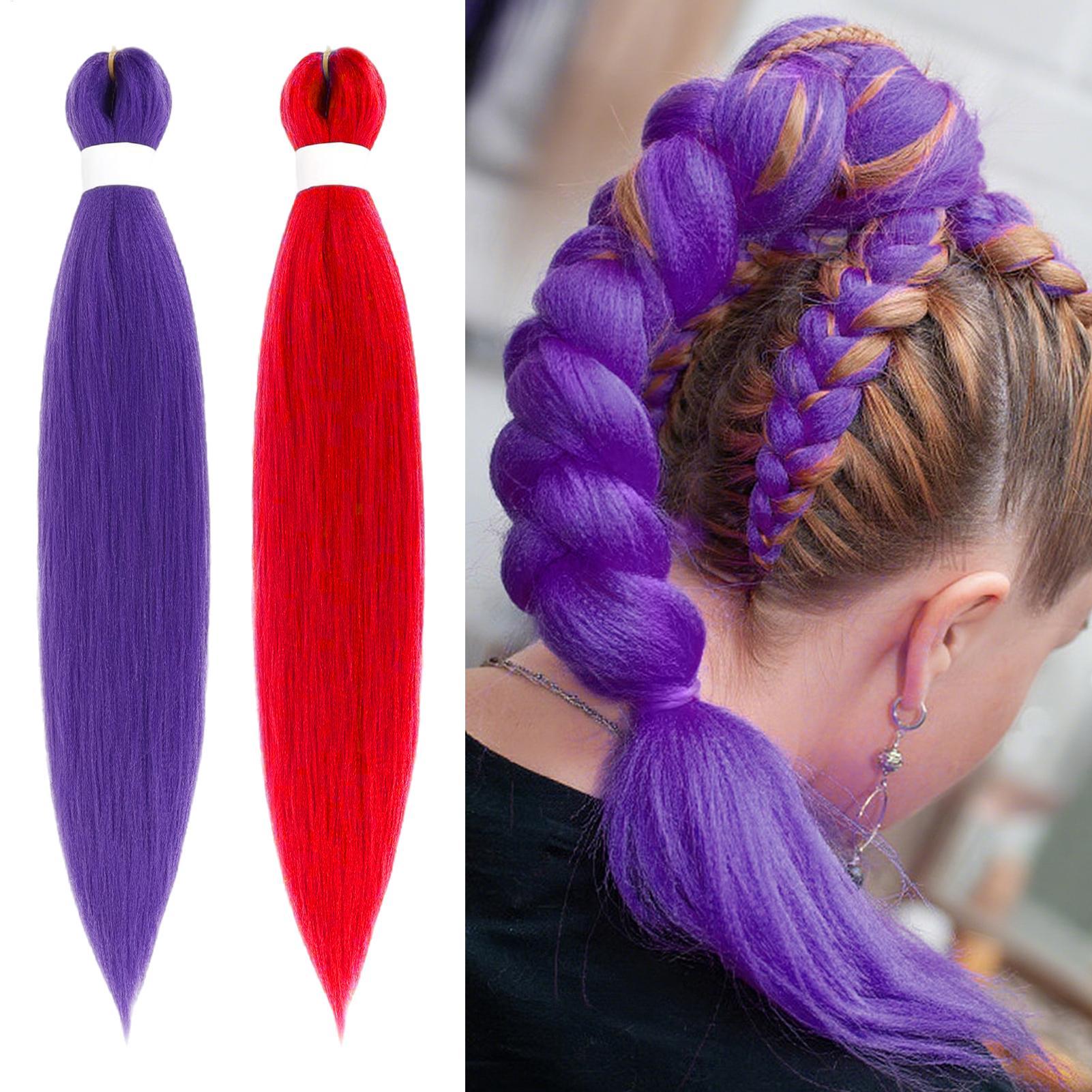 Pure Beauty Hair & Makeup - Flechten Haar Synthetische Farbige Flechten Haar