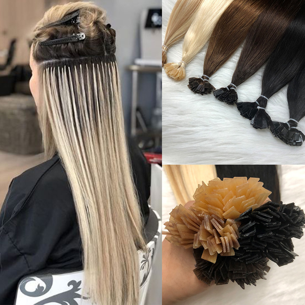 Pure Beauty Hair & Makeup - Flache Spitze Haar verlängerungen menschliches Haar
