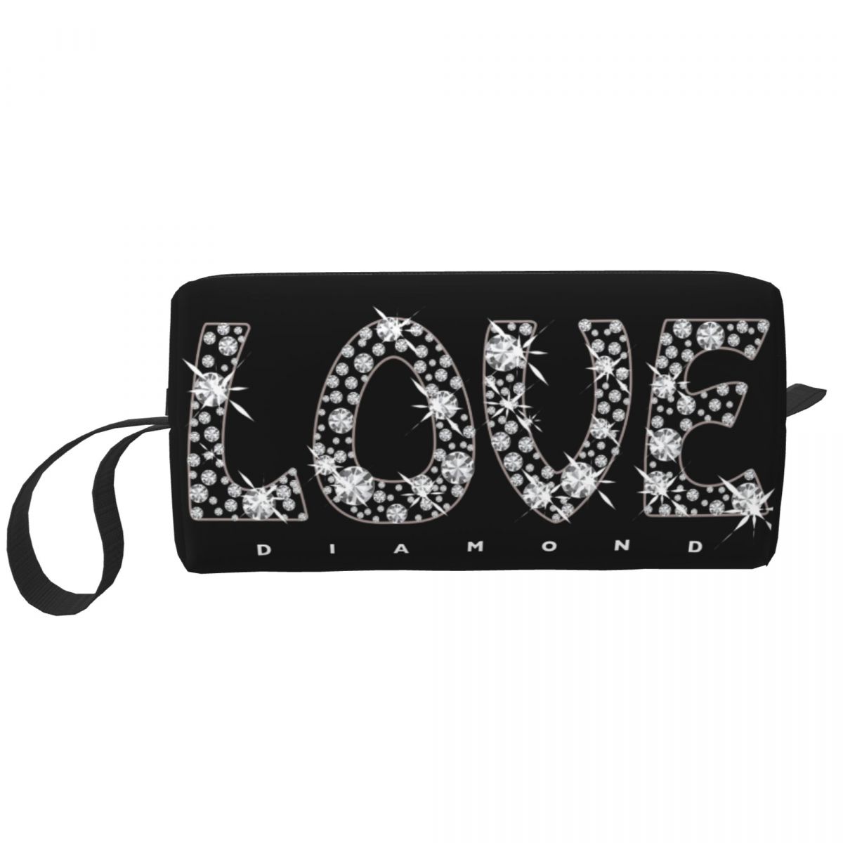 Beauty Love Makeup - Benutzerdefinierte Liebe Diamant Kulturtasche für Frauen