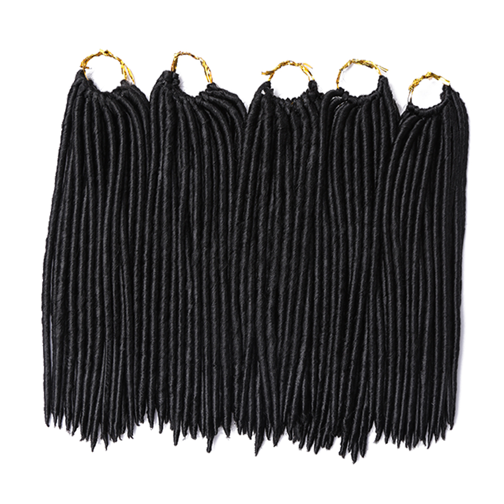 Synthetische gerade Faux Locs  – Pure Beauty Hair & Makeup Bewertung und Preis