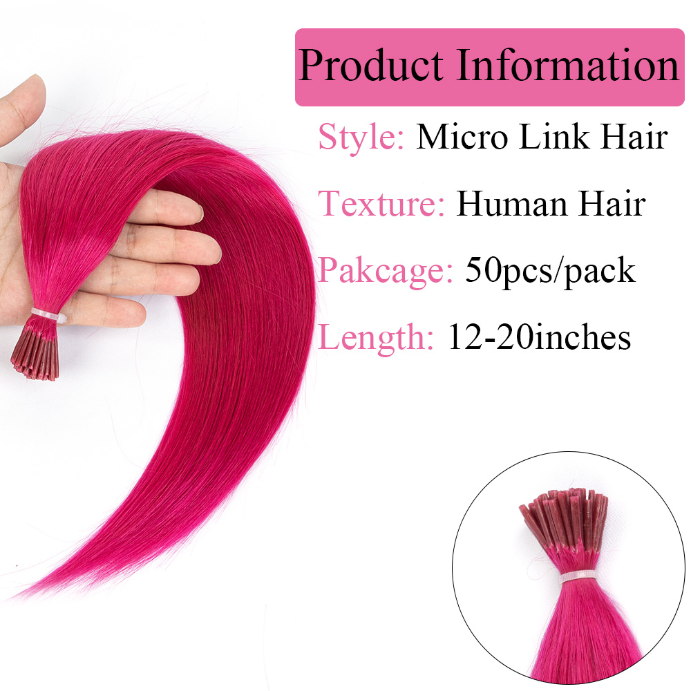Gerade Lila I-Tip Micro Bead E – Pure Beauty Hair & Makeup Bewertung und Preis
