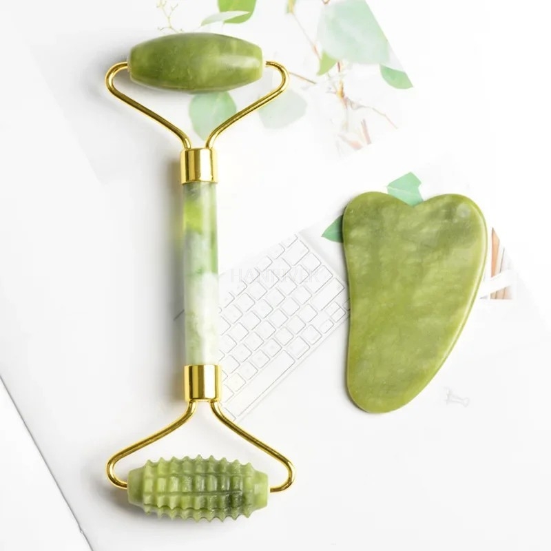 Gesichts Jade Massage Roller S – Jade Roller Gua Sha Bewertung und Preis