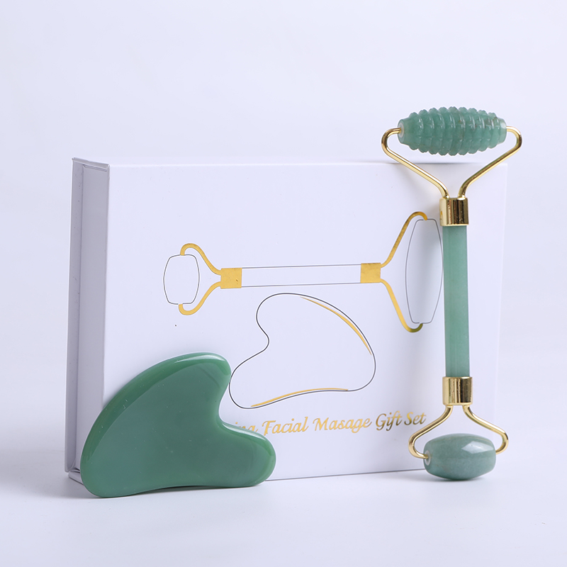 Aventurin-Jade-Roller-Massageg – Jade Roller Gua Sha Bewertung und Preis