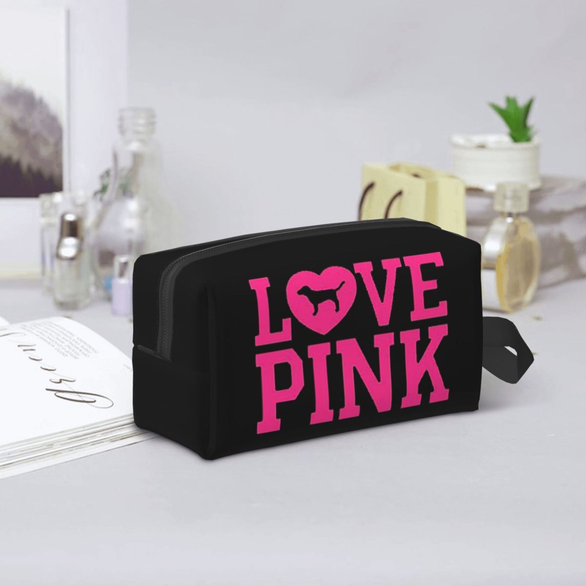 Love Pink Make-up-Tasche Kosme – Beauty Love Makeup Bewertung und Preis