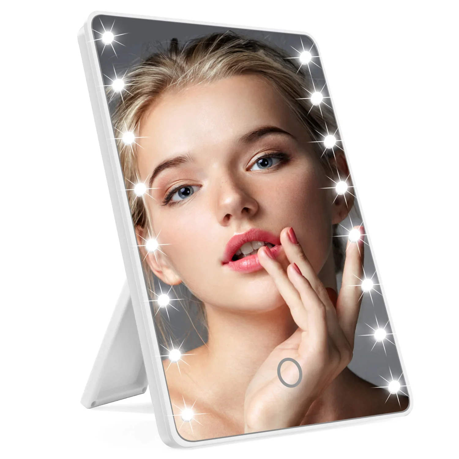 16 LEDs Make-up-Spiegel mit LE – Beauty Makeup Desk Bewertung und Preis