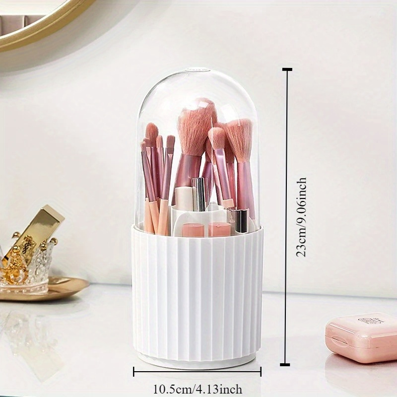 Make-up-Pinselhalter mit Decke – Beauty Makeup Desk Bewertung und Preis