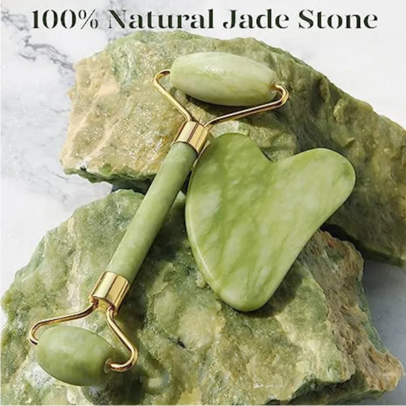 Natürliche Jade Roller Gua Sha – Jade Roller Gua Sha Bewertung und Preis