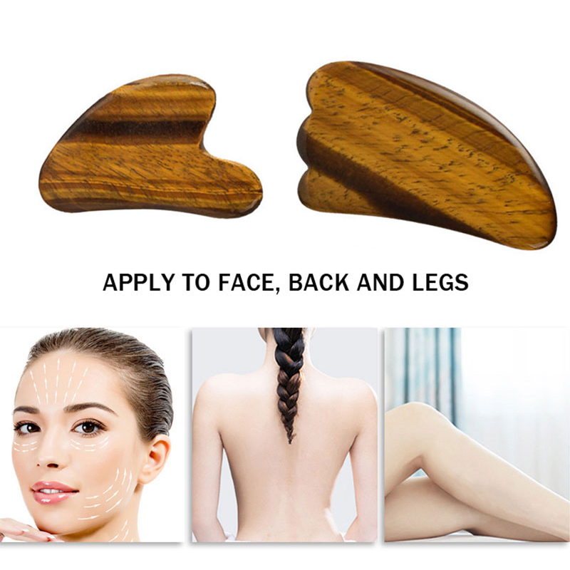 Natürliche Tigerauge Jade Roll – Jade Roller Gua Sha Bewertung und Preis