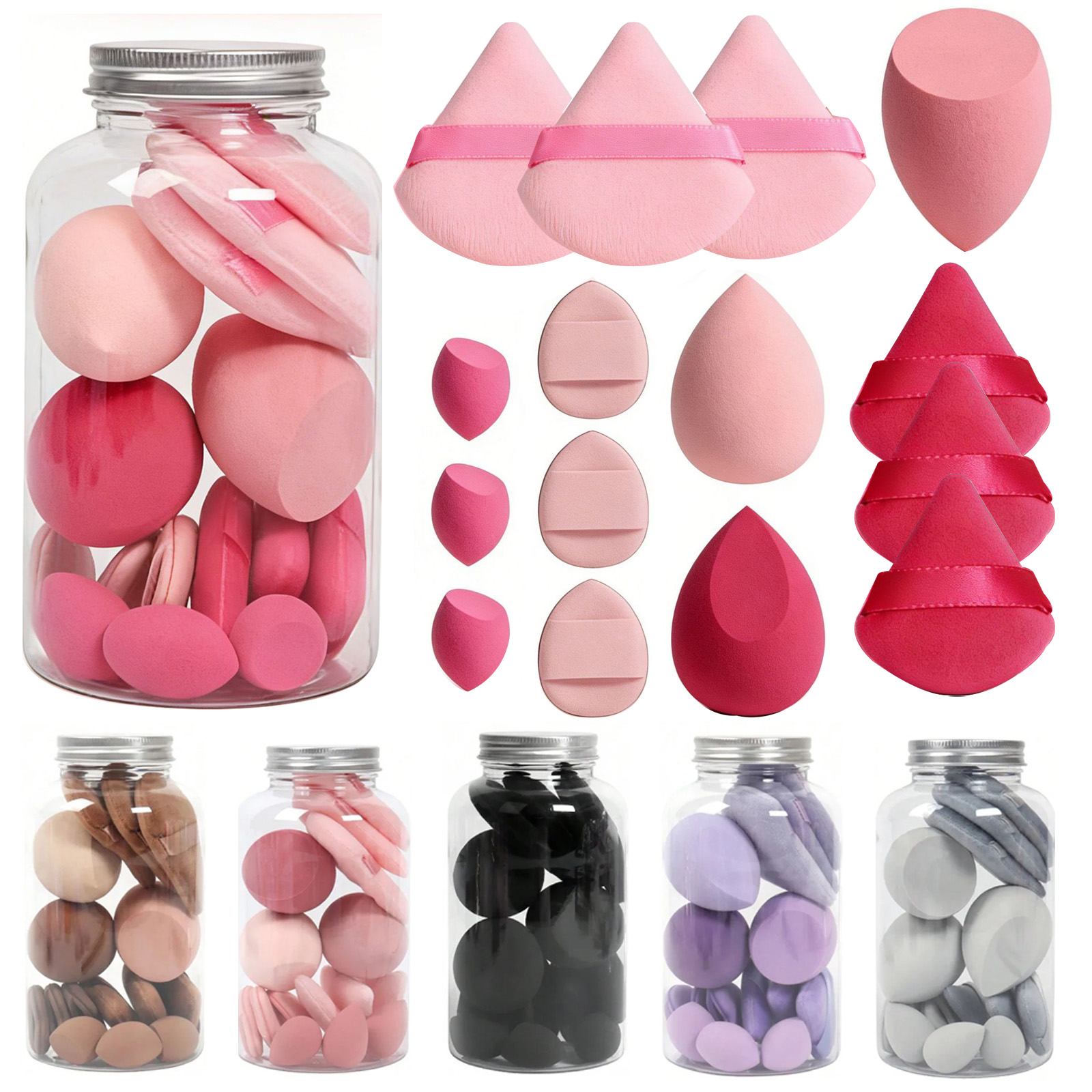 15-teiliges Make-up-Schwamm-Se – Beauty Makeup Desk Bewertung und Preis