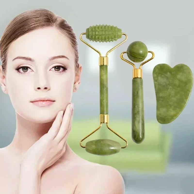 Natürlicher Jade-Roller für Ge – Jade Roller Gua Sha Bewertung und Preis