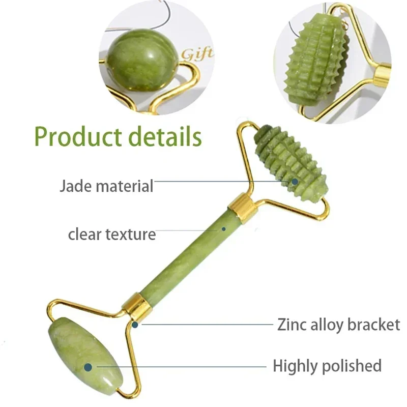 Natürlicher Jade-Roller für Ge – Jade Roller Gua Sha Bewertung und Preis