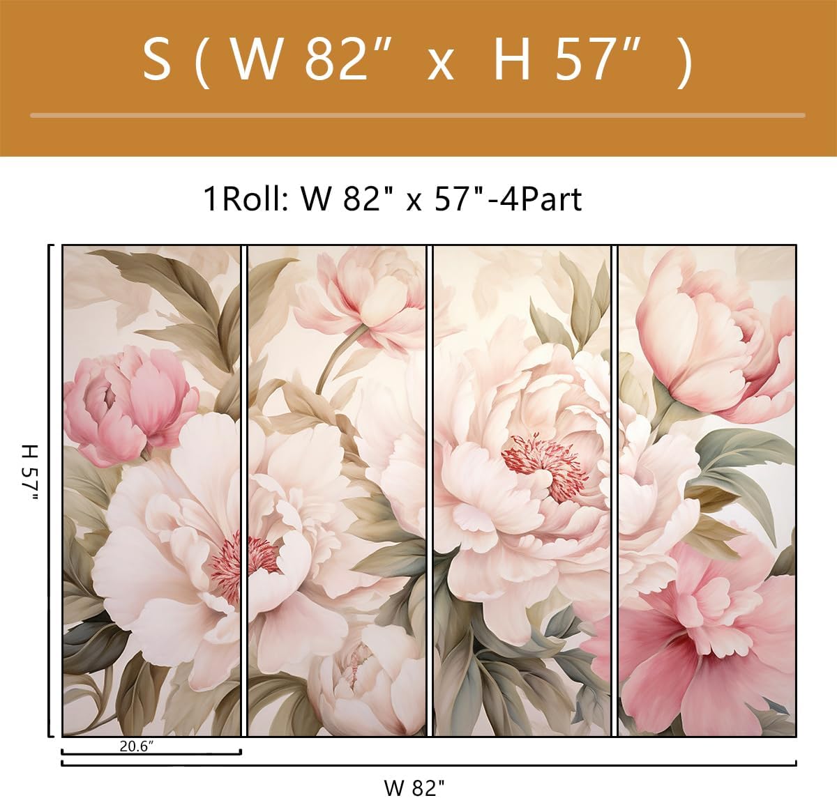 Elegante Pfingstrosen-Blumen-W – Beauty Makeup Desk Bewertung und Preis