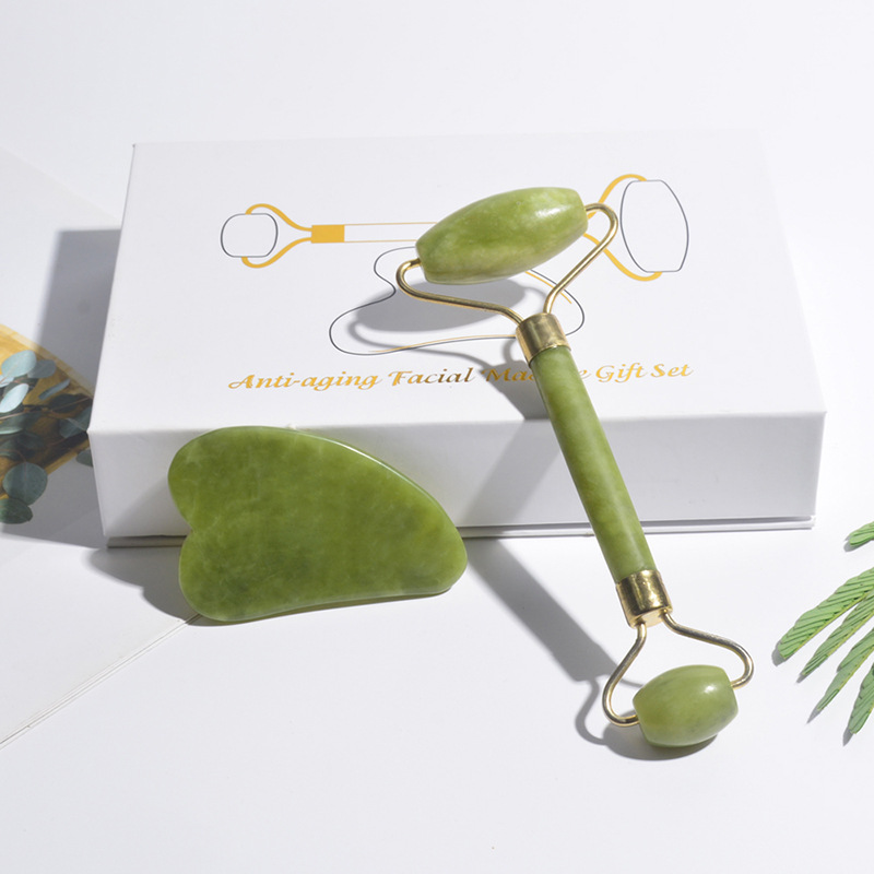 Natürlicher Jade-Roller für Ge – Jade Roller Gua Sha Bewertung und Preis
