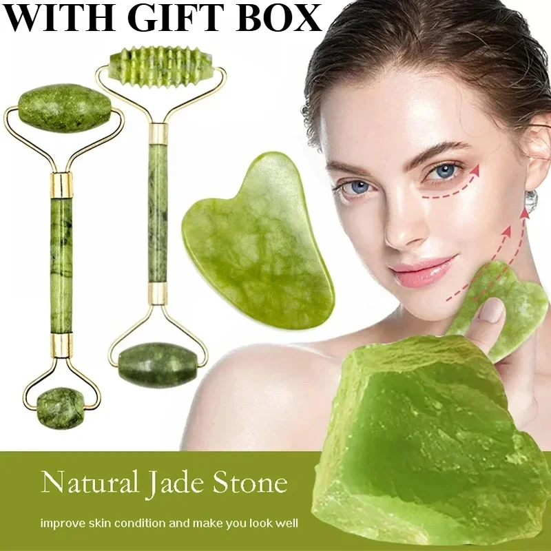 Natürlicher Jade-Roller für Ge – Jade Roller Gua Sha Bewertung und Preis
