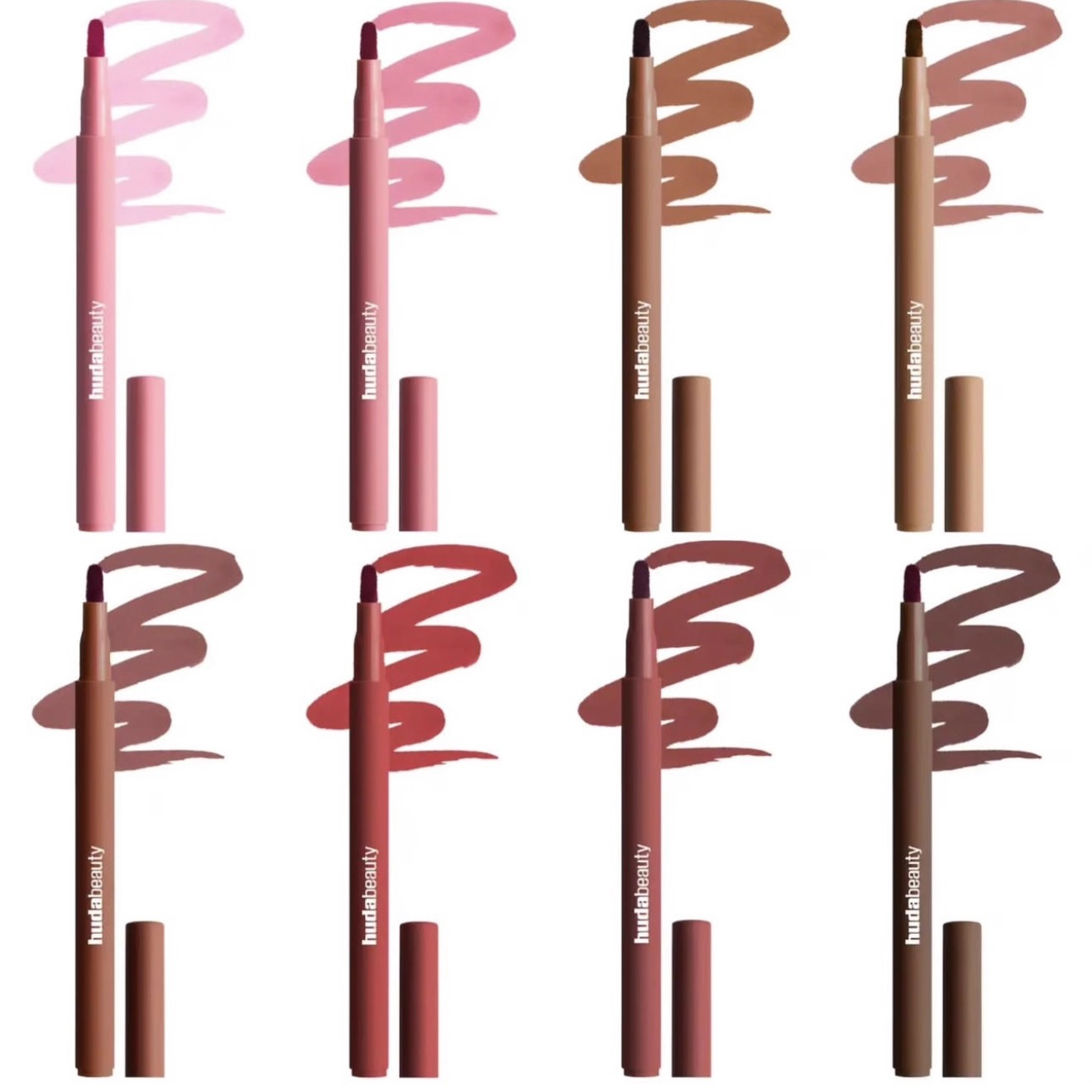8-Farben-Lipliner-Stift-Set, l – Huda Beauty Makeup Set Bewertung und Preis